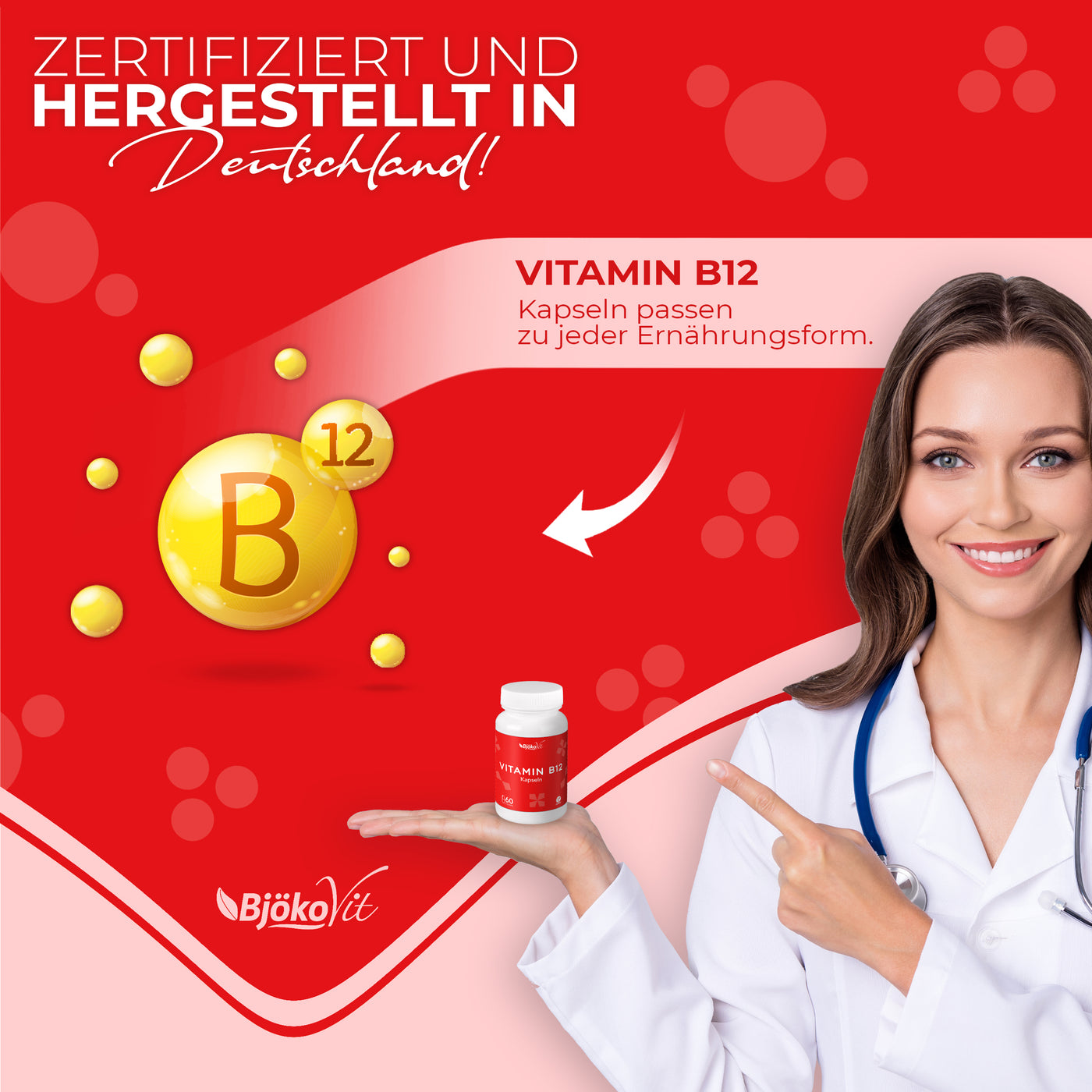 Vitamin B12 Kapseln (vegan)
