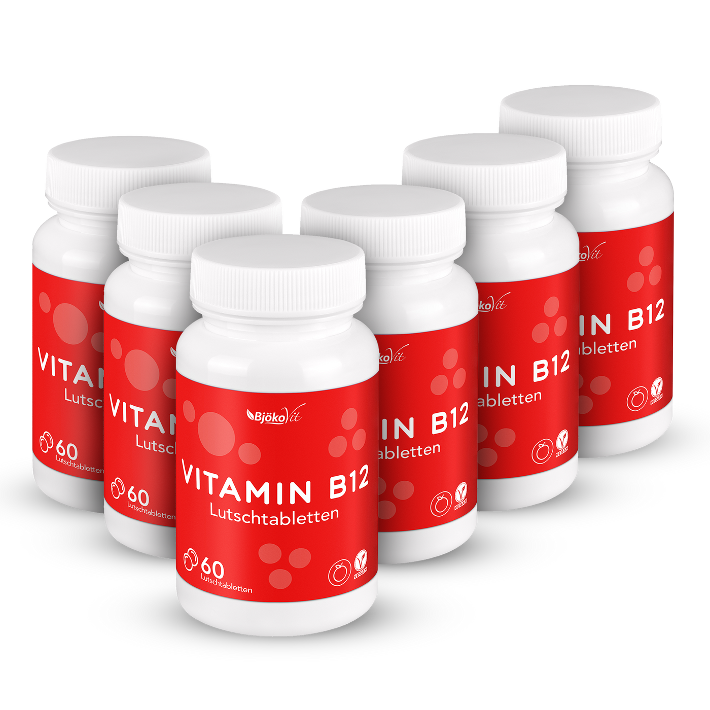 Jahresvorrats Paket Vitamin B12 Lutschtabletten 60er(vegan)