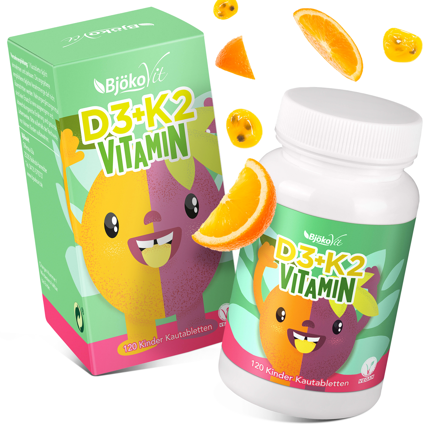 Vitamin D3+K2 Kinder Tabletten